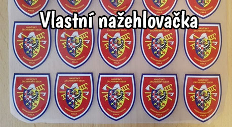 vlastní nažehlovačka