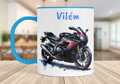 Plastový hrnek Motorka