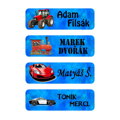 Nažehlovací jmenovka modrá