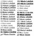 Nažehlovací jmenovka fialová