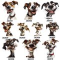Nažehlovačka Jack Russell teriér motivy k nažehlení