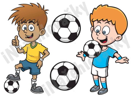 Nažehlovací arch Fotbalisti