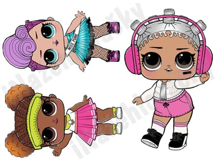 Nažehlovací arch Lola  