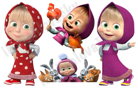 Nažehlovací arch Máša