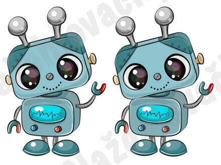 Nažehlovací arch Roboti