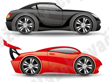 Nažehlovací arch Sportovní auta 2