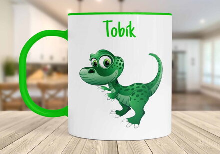 Plastový hrnek s obrázkem a jménem