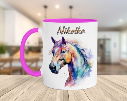 Keramický hrnek Duhový kůň