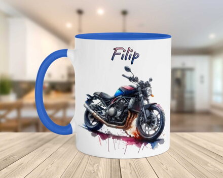 Keramický hrnek Motorka