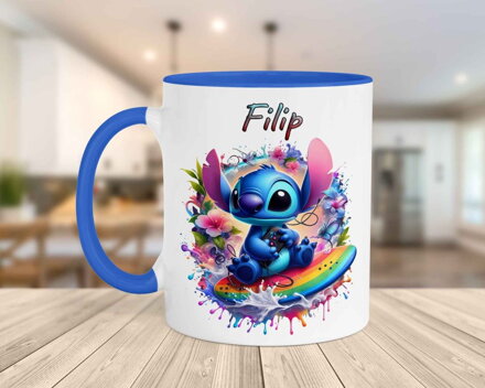 Keramický hrnek Modrá příšerka