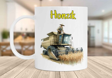 Plastový hrnek Kombajn 