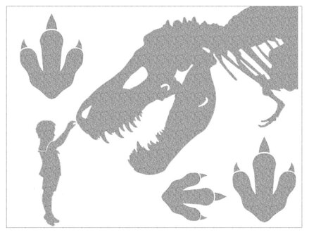 Reflexní arch Dinosaurus kluk