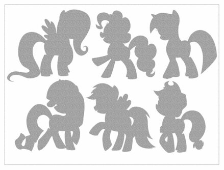 Reflexní arch Malý pony