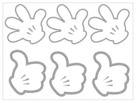 Reflexní arch Ruce mix