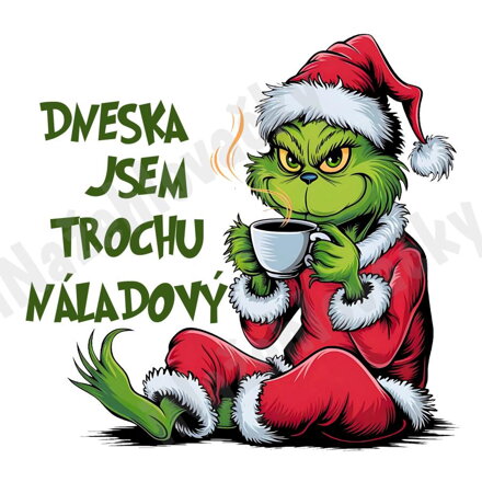 Nažehlovačka Grinch Dnes jsem náladový