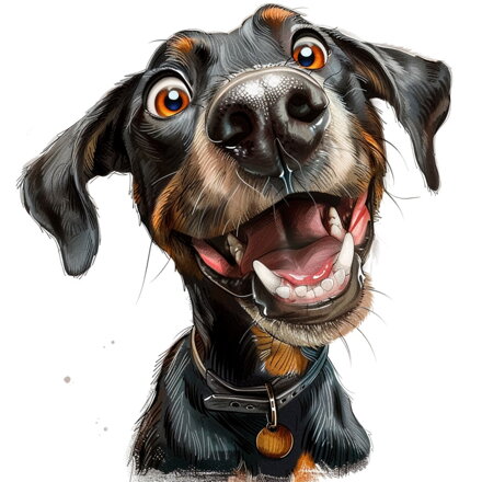 Nažehlovačka Dobrman