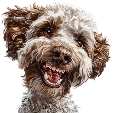 Nažehlovačka Labradoodle