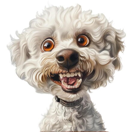 Nažehlovačka Maltézský psík