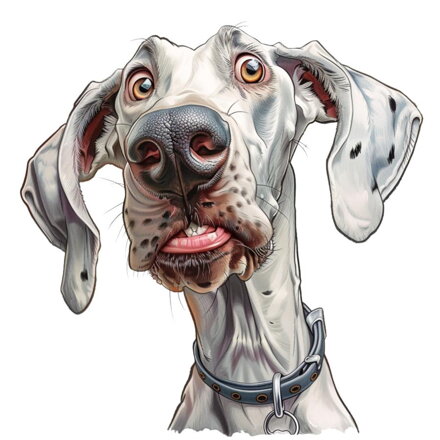 Nažehlovačka Německá doga