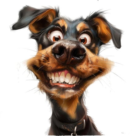 Nažehlovačka Rotvajler