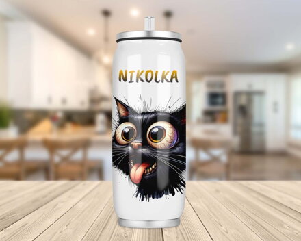Termoska Coca-Cola Černá kočka