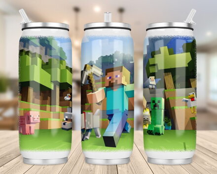 Termoska Coca-Cola Minecraft 3