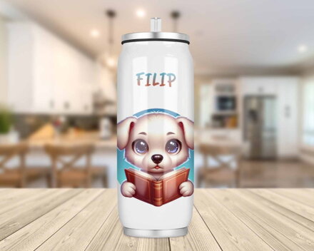 Termoska Coca-Cola Pes s knížkou