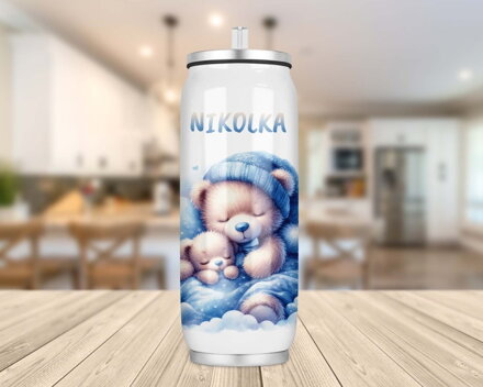 Termoska Coca-Cola Spící medvídek