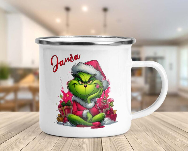 Plecháček Grinch se jménem