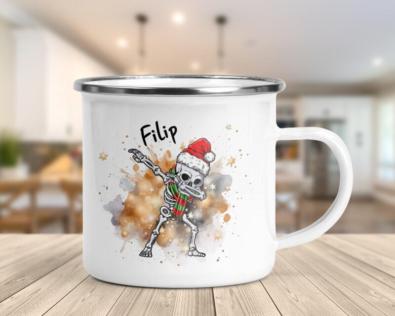 Plecháček Vánoční kostlivec