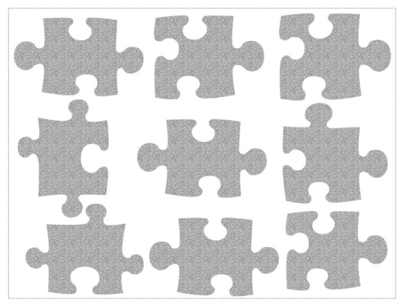 Reflexní arch Puzzle Reflexní arch Puzzle