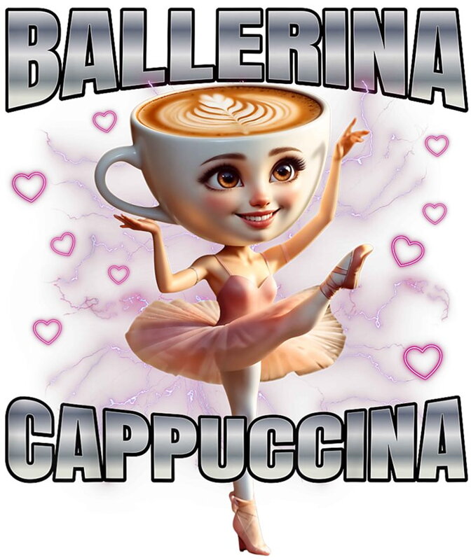 Nažehlovačka Ballerina Cappuccina Nažehlovačka Ballerina Cappuccina