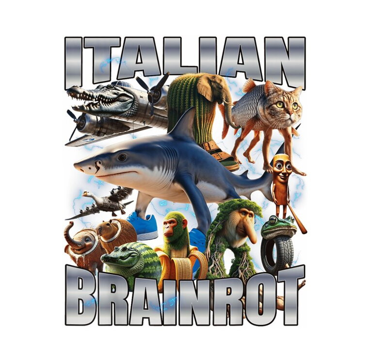 Nažehlovačka Italian Brainrot Nažehlovačka Italian Brainrot