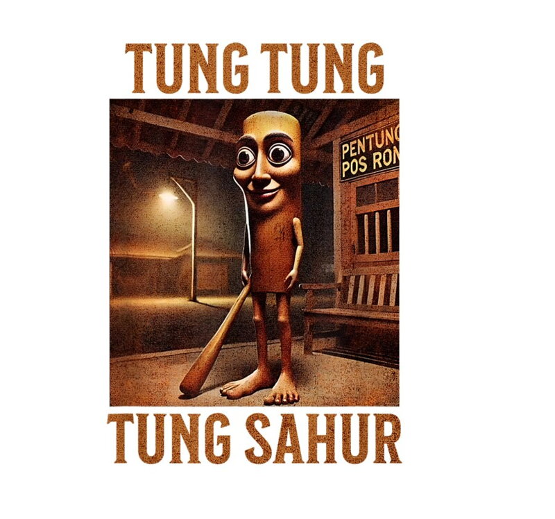 Nažehlovačka Tung Sahur Nažehlovačka Tung Sahur