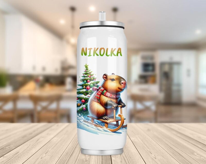 Termoska Coca-Cola Vánoční kapybara