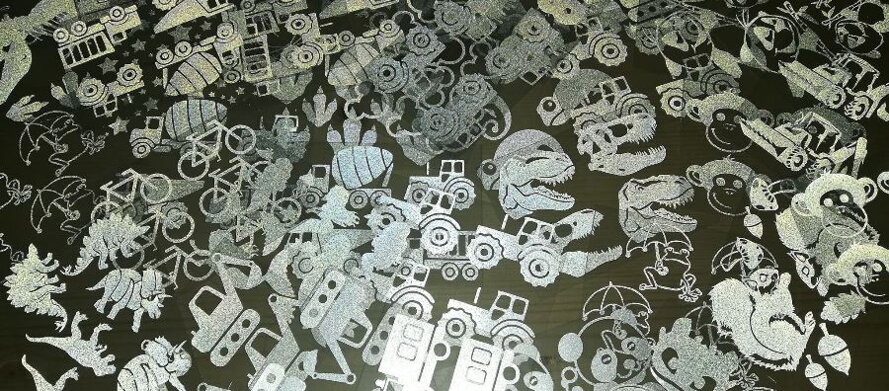 Reflexní nažehlovačky | Dětské motivy pro bezpečnost