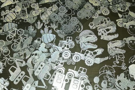 Reflexní nažehlovačky | Dětské motivy pro bezpečnost